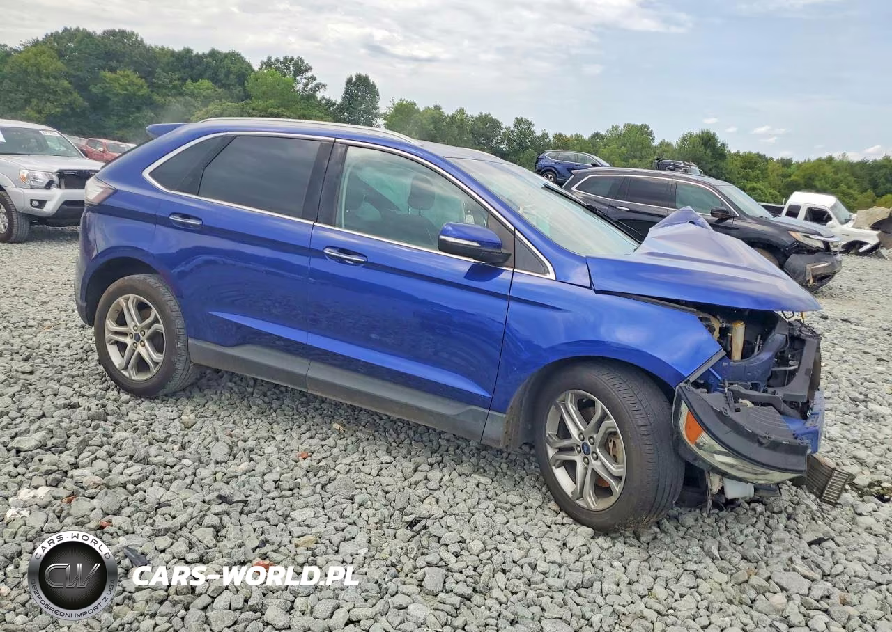 2015 Ford Edge Titanium VIN:2FMTK4K92FBB10190 - 4