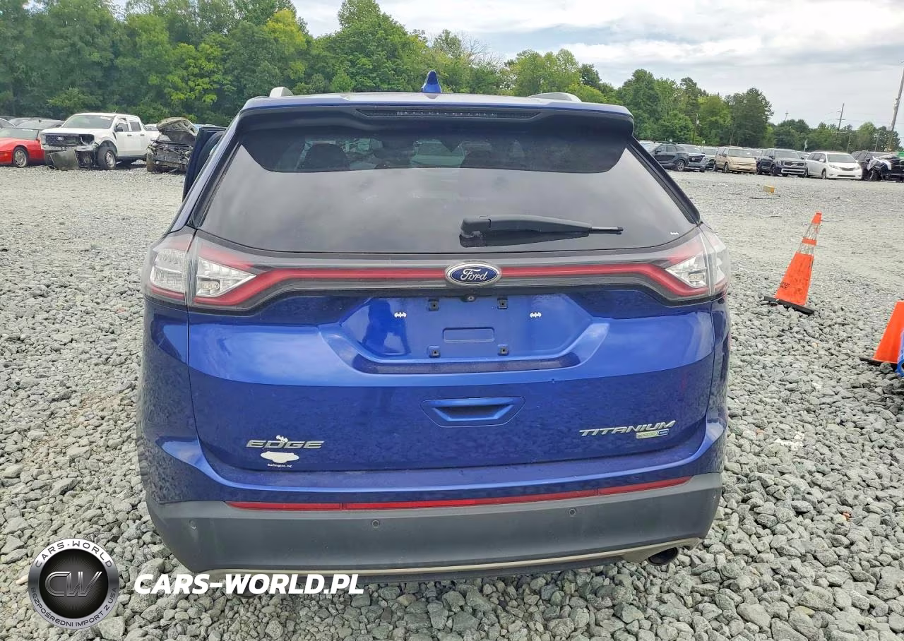2015 Ford Edge Titanium VIN:2FMTK4K92FBB10190 - 6