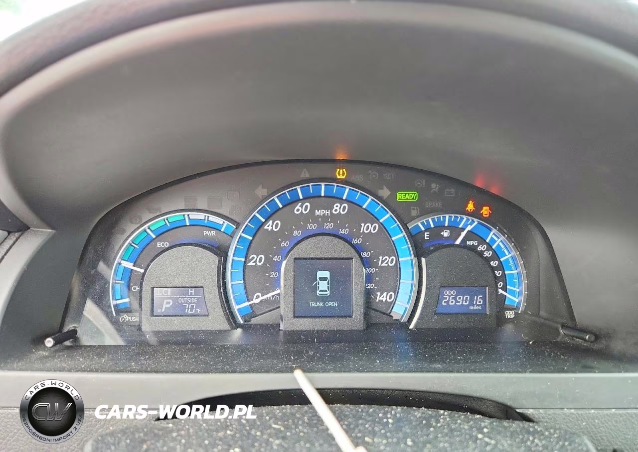 2012 Toyota Camry Hybrid Le VIN:4T1BD1FK3CU006914 - 9