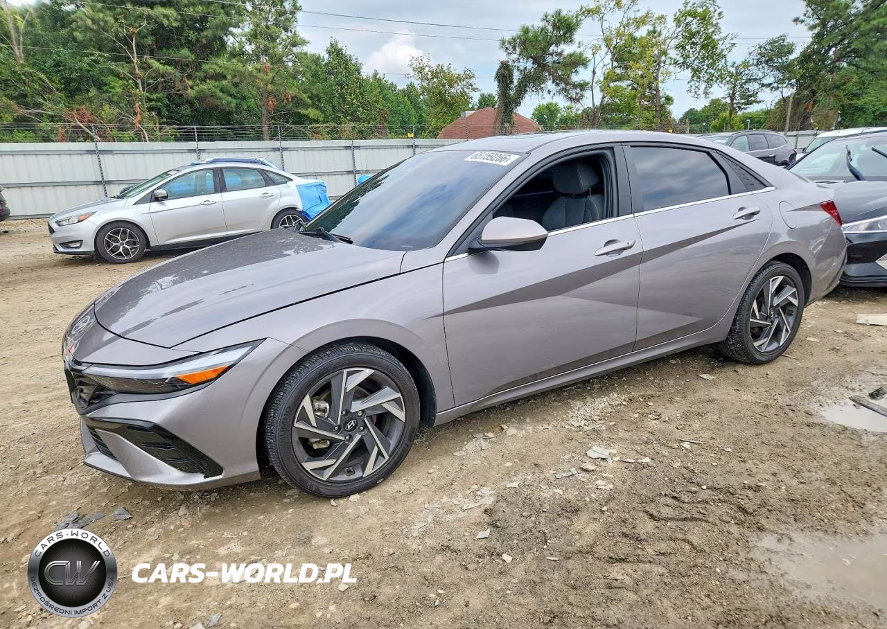 2024 Hyundai Elantra Sel VIN:KMHLS4DGXRU694848 - 1