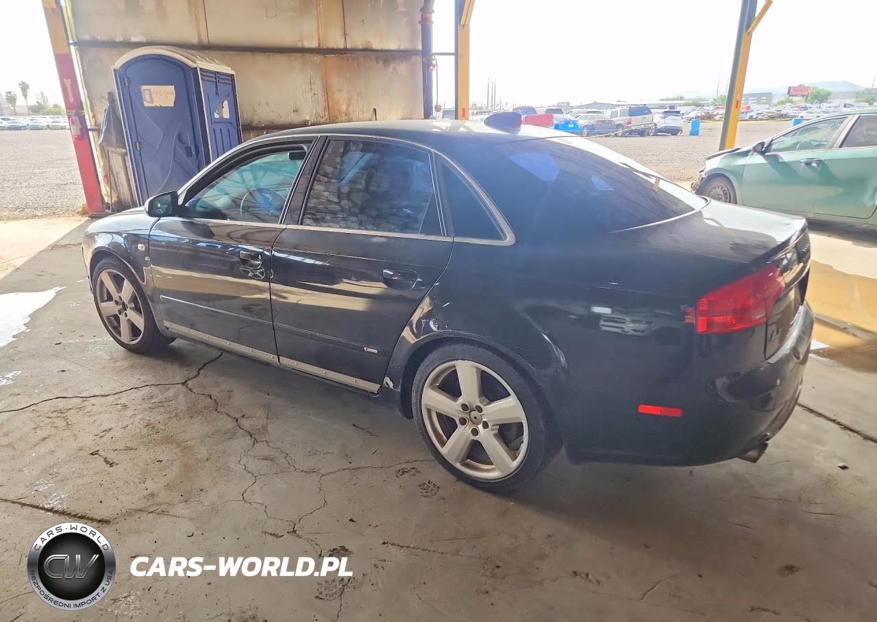 2006 Audi A4 S-Line 2.0T Quattro Turbo VIN:WAUEF78E76A172863 - 2
