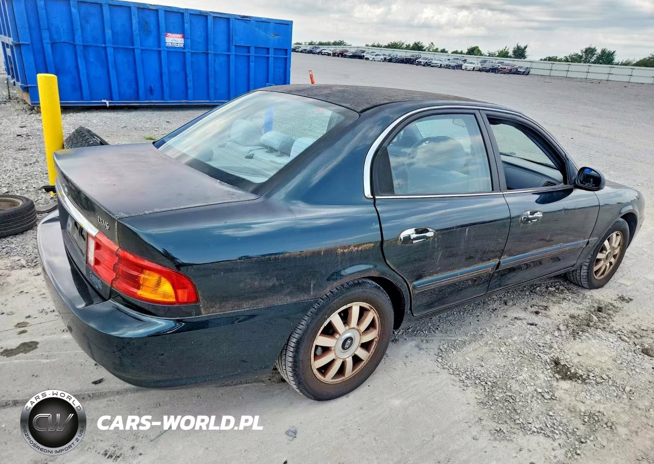 2002 Kia Optima Lx V6 VIN:KNAGD128125114426 - 3