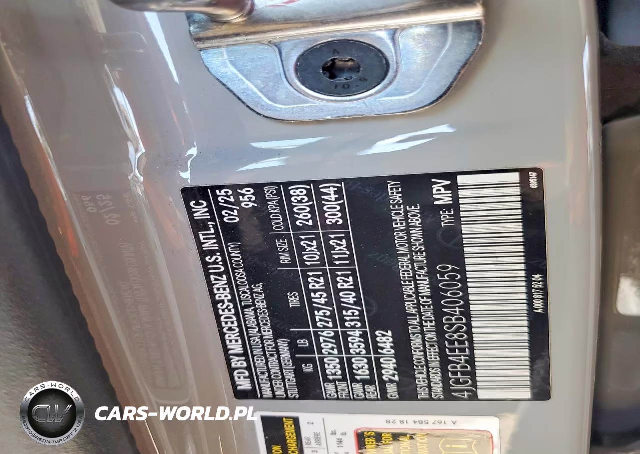 2025 Mercedes-Benz Gle 350 VIN:4JGFB4EE8SB406059 - 14