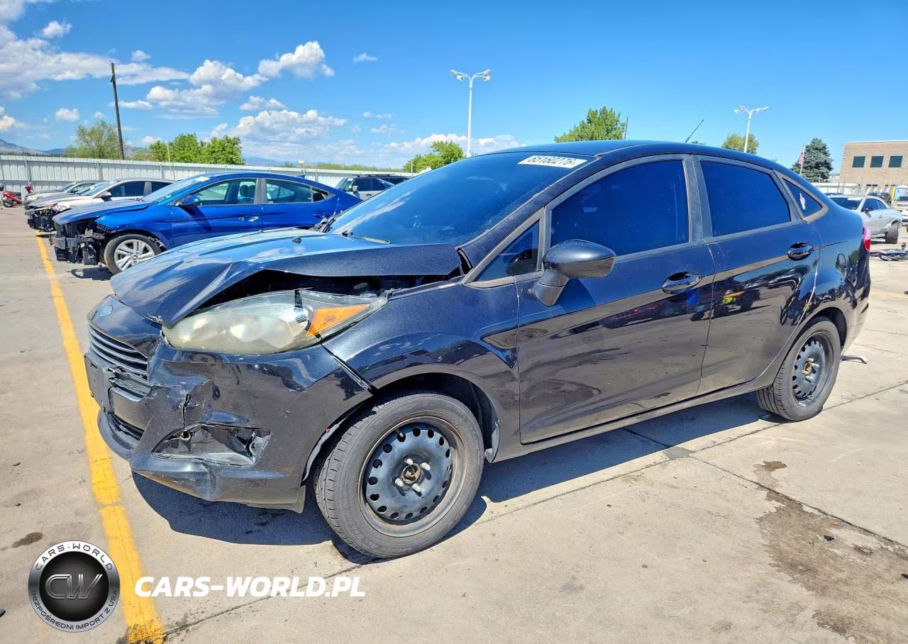 2015 Ford Fiesta S VIN:3FADP4AJ1FM163554 - 1
