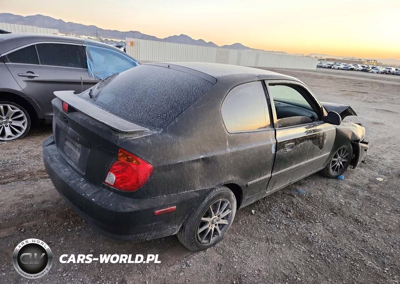 2003 Hyundai Accent Gl VIN:KMHCG35C43U256681 - 3