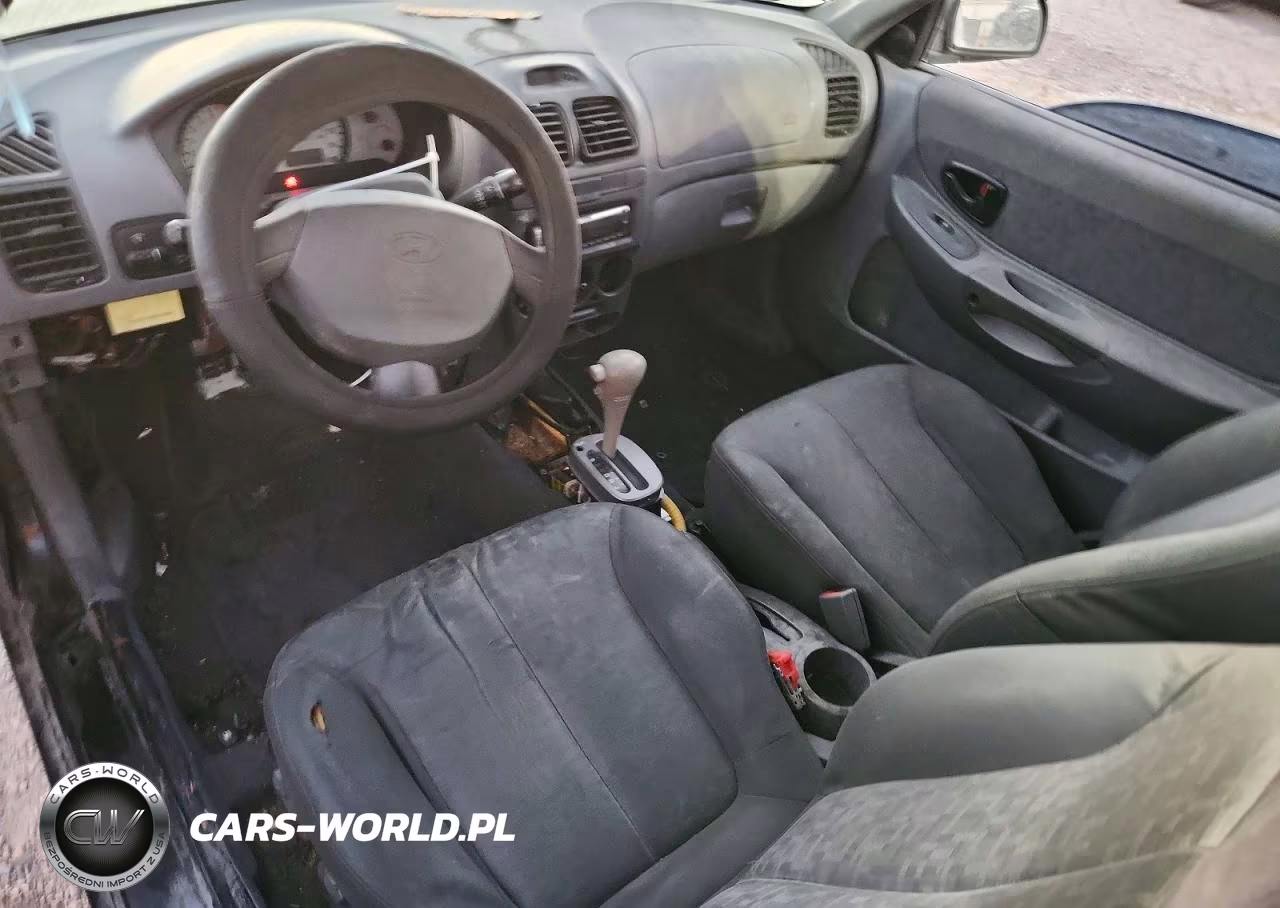 2003 Hyundai Accent Gl VIN:KMHCG35C43U256681 - 8