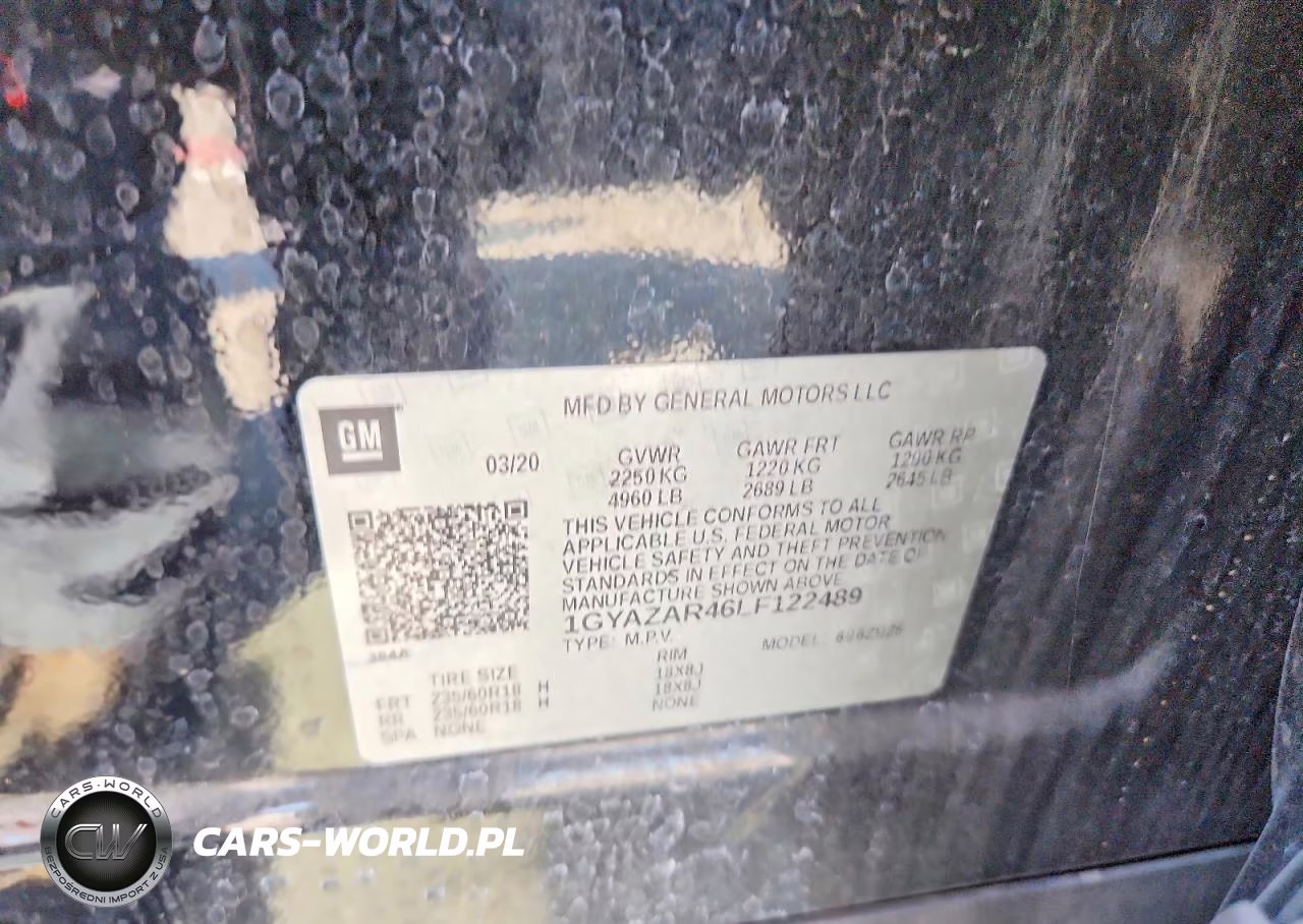 2020 Cadillac Xt4 Luxury VIN:1GYAZAR46LF122489 - 12
