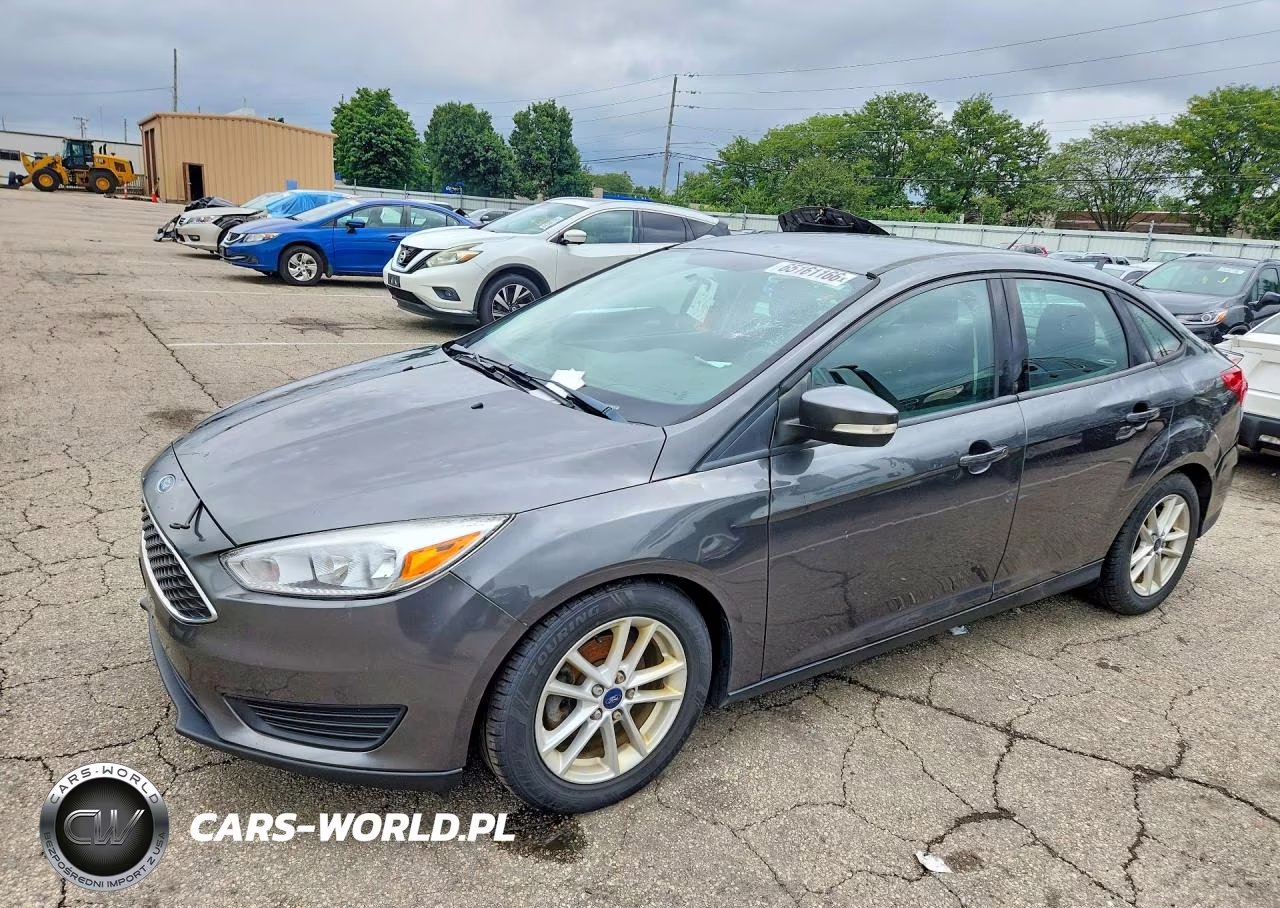 2018 Ford Focus Se VIN:1FADP3FEXJL300927 - 1
