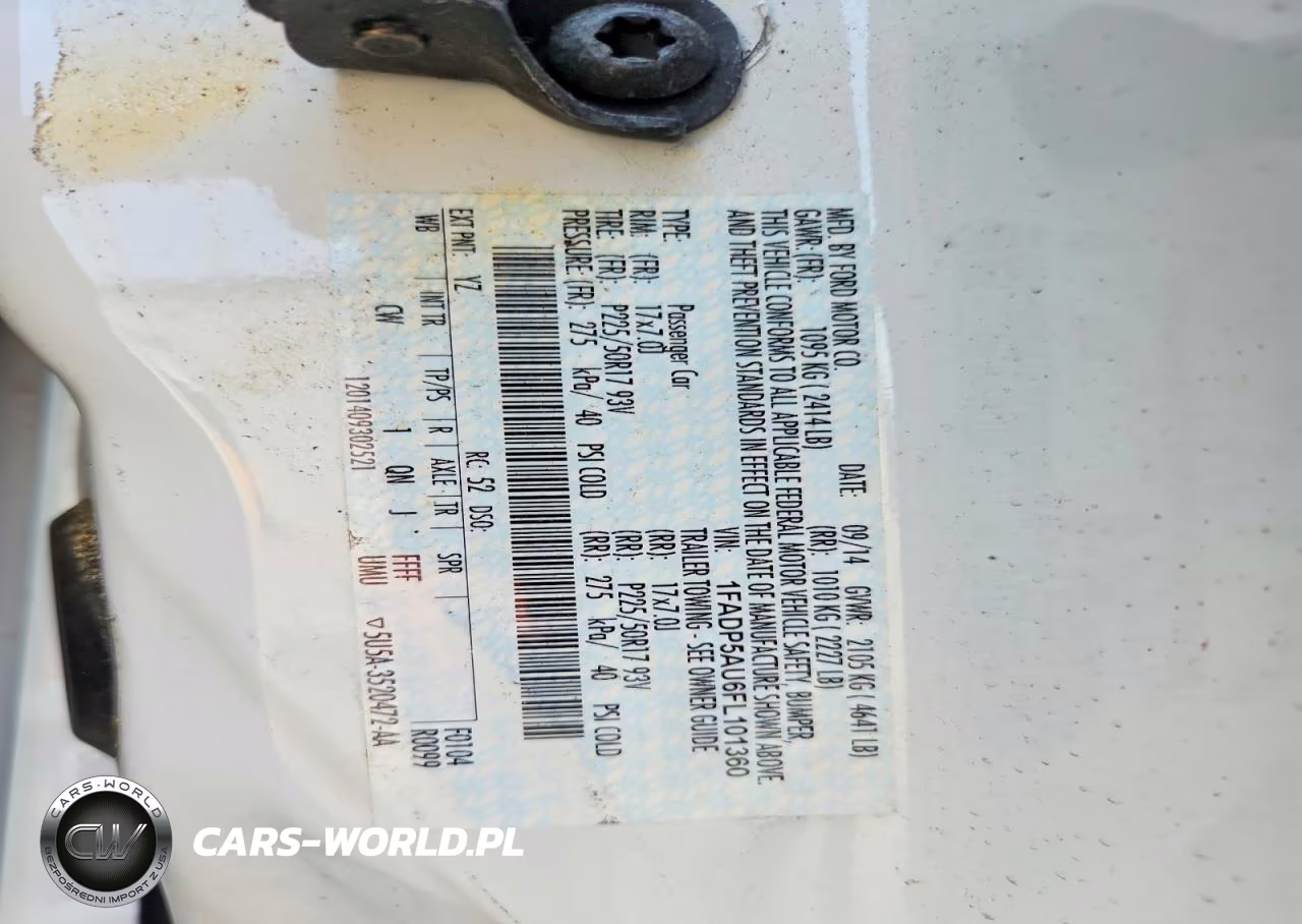 2015 Ford C-Max Se VIN:1FADP5AU6FL101360 - 12