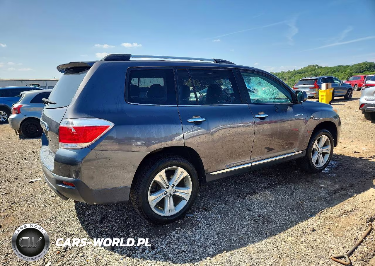 2013 Toyota Highlander Limited VIN:5TDDK3EH7DS188353 - 3