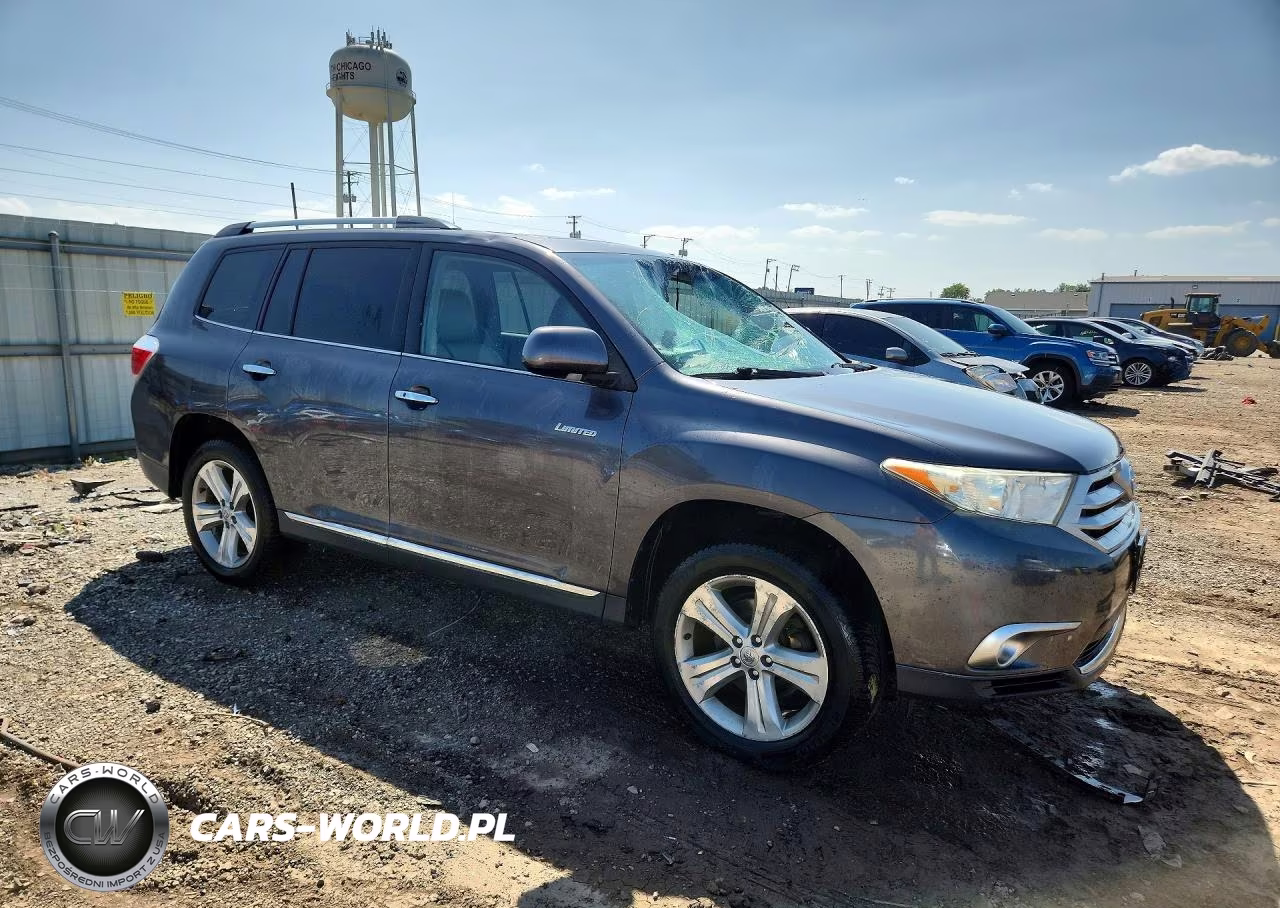 2013 Toyota Highlander Limited VIN:5TDDK3EH7DS188353 - 4
