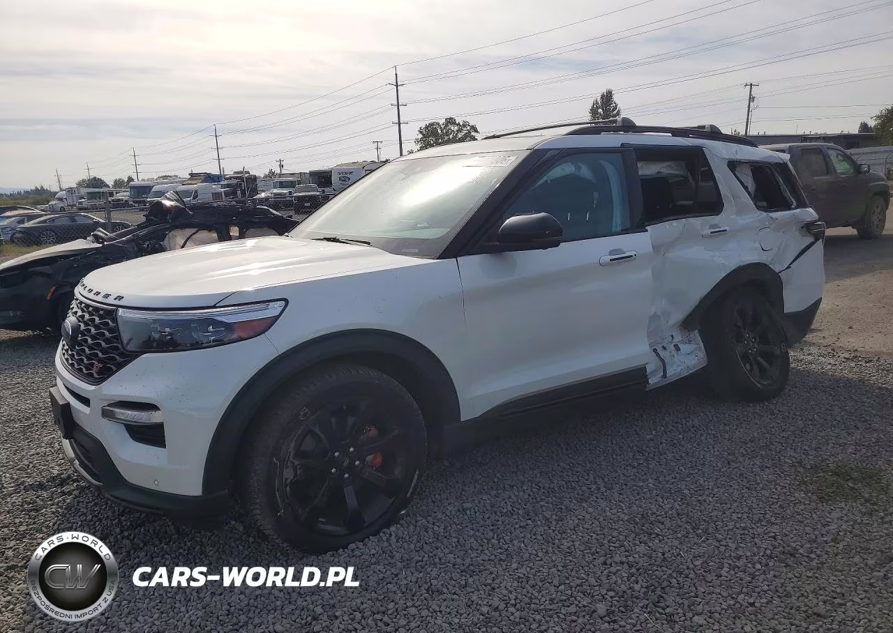 2021 Ford Explorer St VIN:1FM5K8GC6MGB18142 - 1