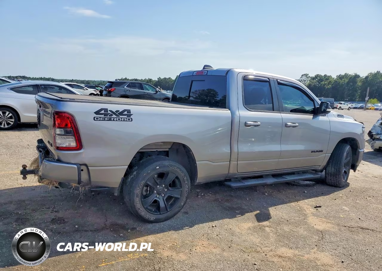 2021 Ram 1500 Big Horn-Lone Star VIN:1C6SRFBT5MN667333 - 3