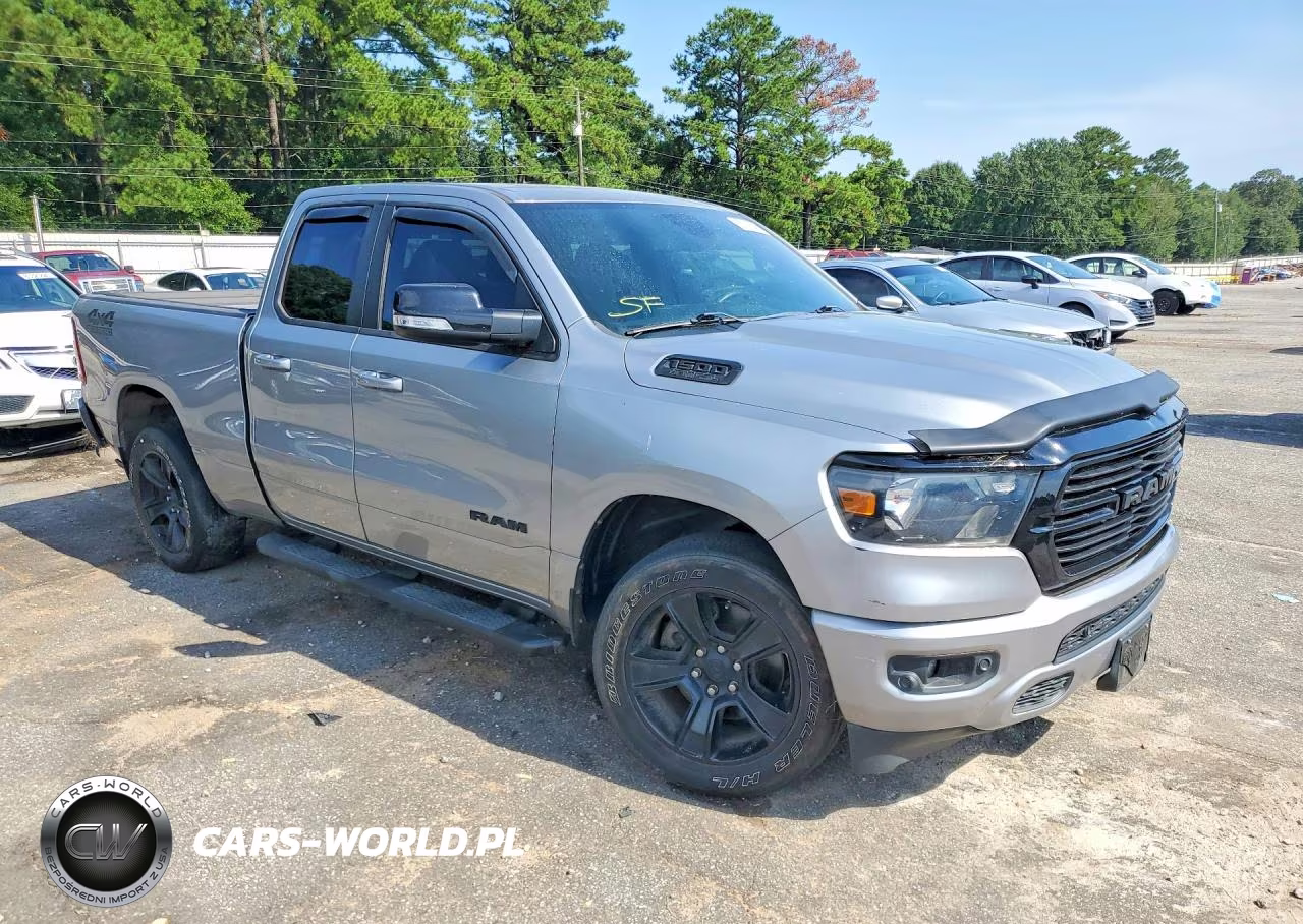 2021 Ram 1500 Big Horn-Lone Star VIN:1C6SRFBT5MN667333 - 4