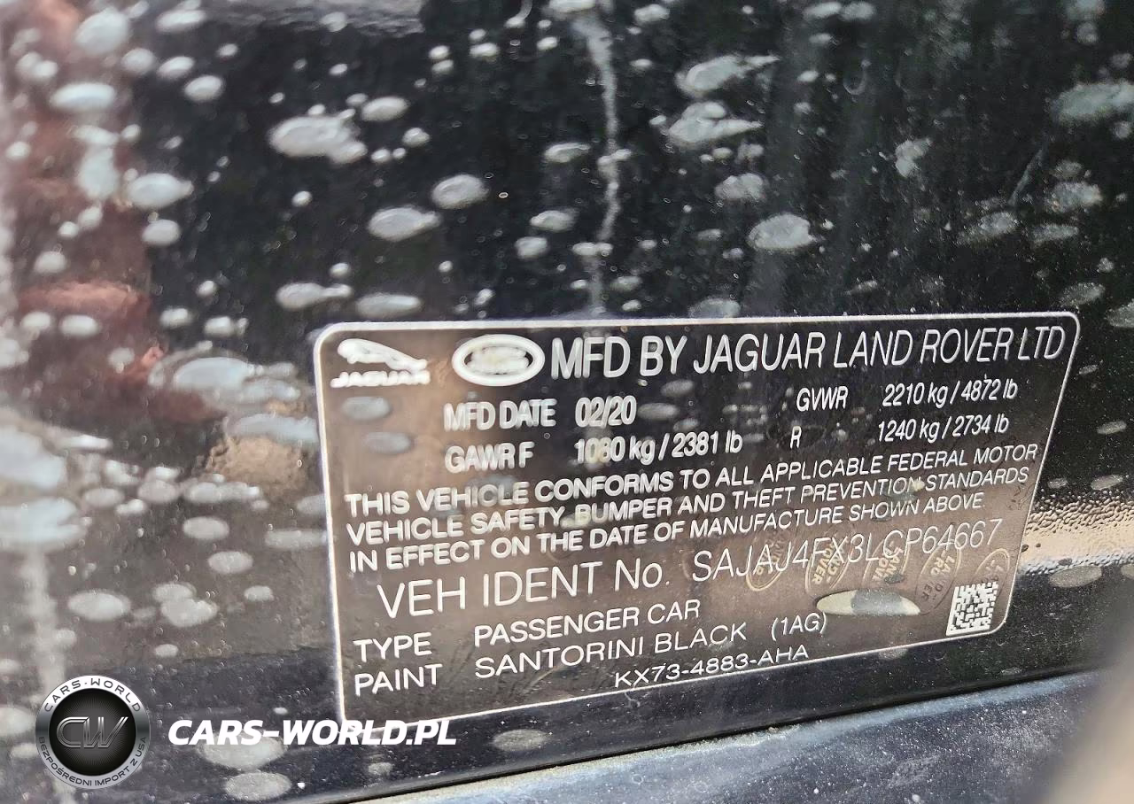 2020 Jaguar Xe S VIN:SAJAJ4FX3LCP64667 - 13