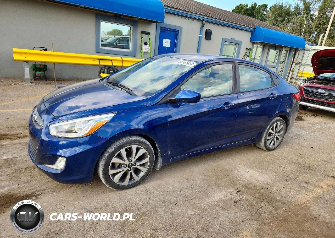 2016 Hyundai Accent Se VIN:KMHCU4AE1GU140169 - 1