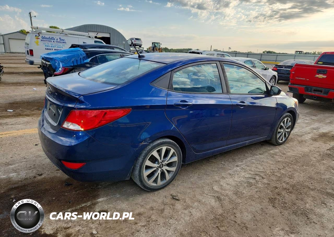 2016 Hyundai Accent Se VIN:KMHCU4AE1GU140169 - 3