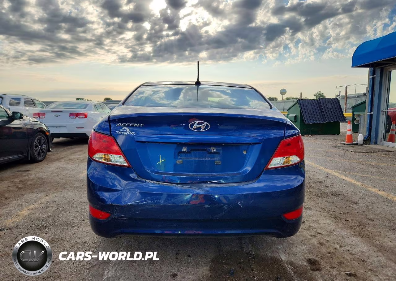 2016 Hyundai Accent Se VIN:KMHCU4AE1GU140169 - 6