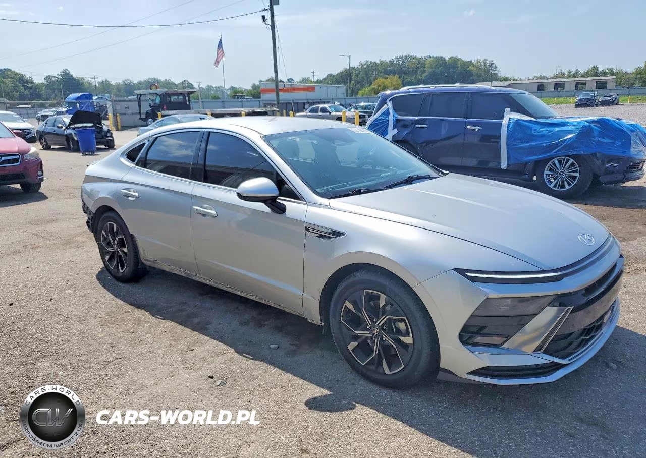 2025 Hyundai Sonata Sel VIN:KMHL64JA4SA435672 - 4