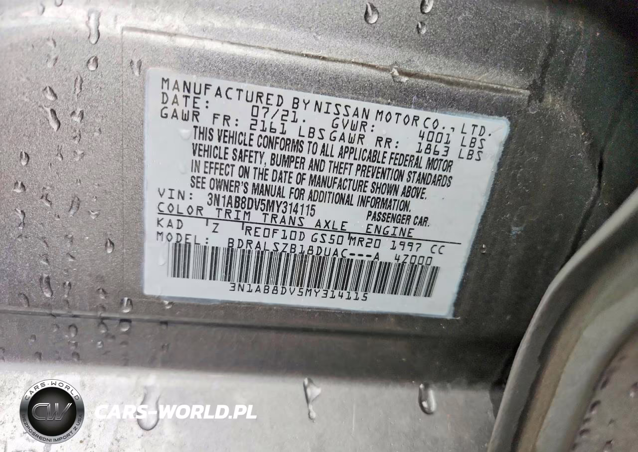 2021 Nissan Sentra VIN:3N1AB8DV5MY314115 - 13