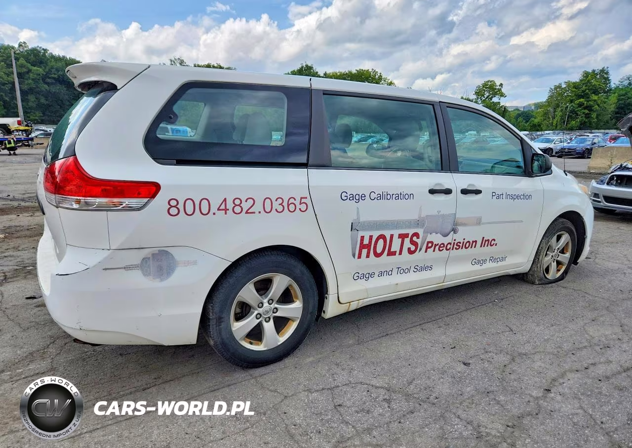 2014 Toyota Sienna L 7-Passenger VIN:5TDZK3DC0ES409580 - 3