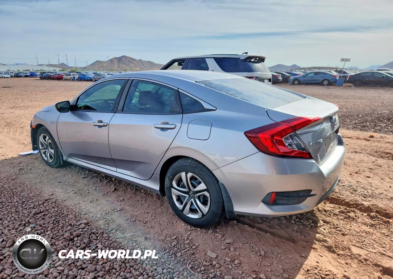 2018 Honda Civic Lx VIN:19XFC2F51JE014708 - 2