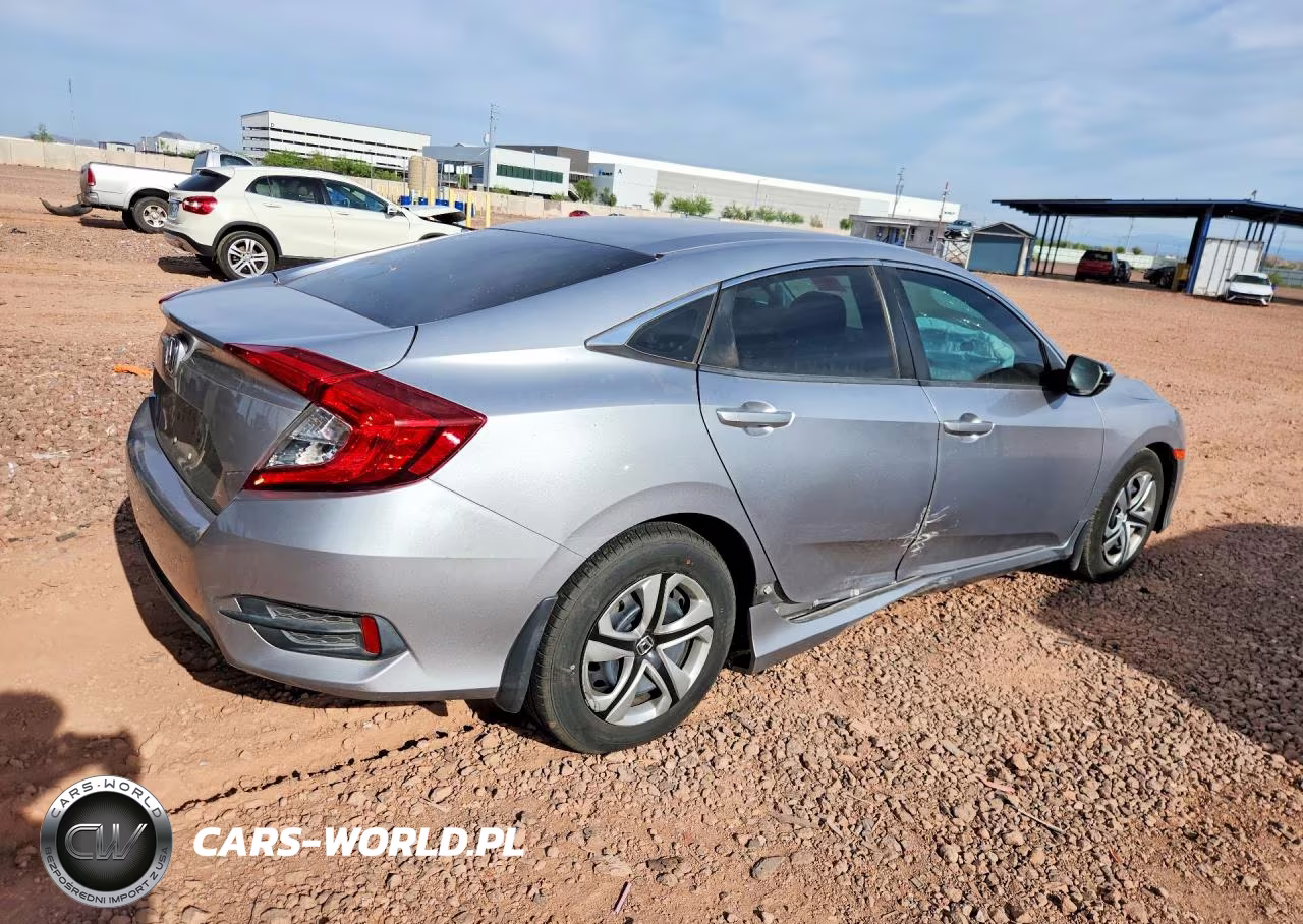 2018 Honda Civic Lx VIN:19XFC2F51JE014708 - 3