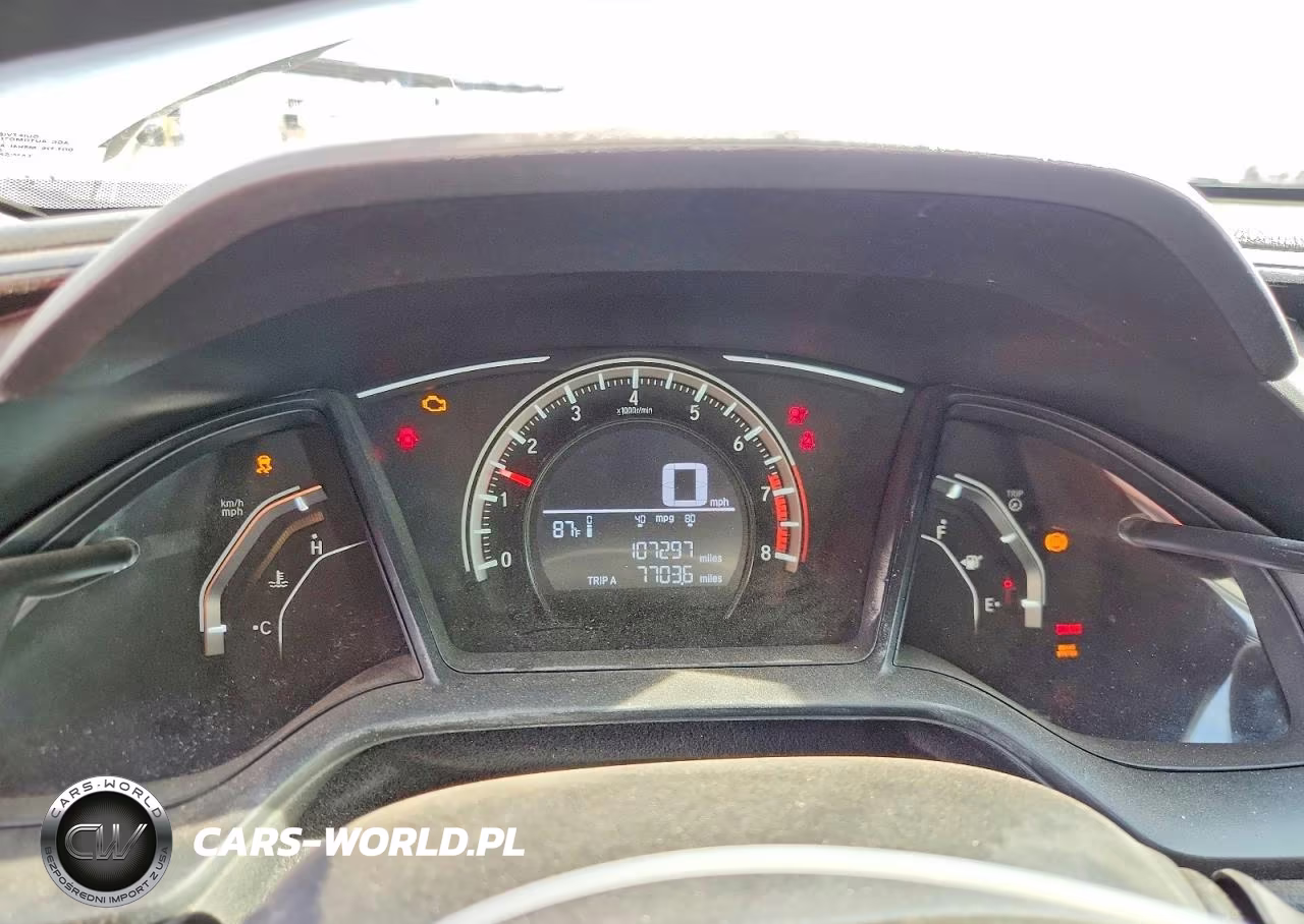 2018 Honda Civic Lx VIN:19XFC2F51JE014708 - 9