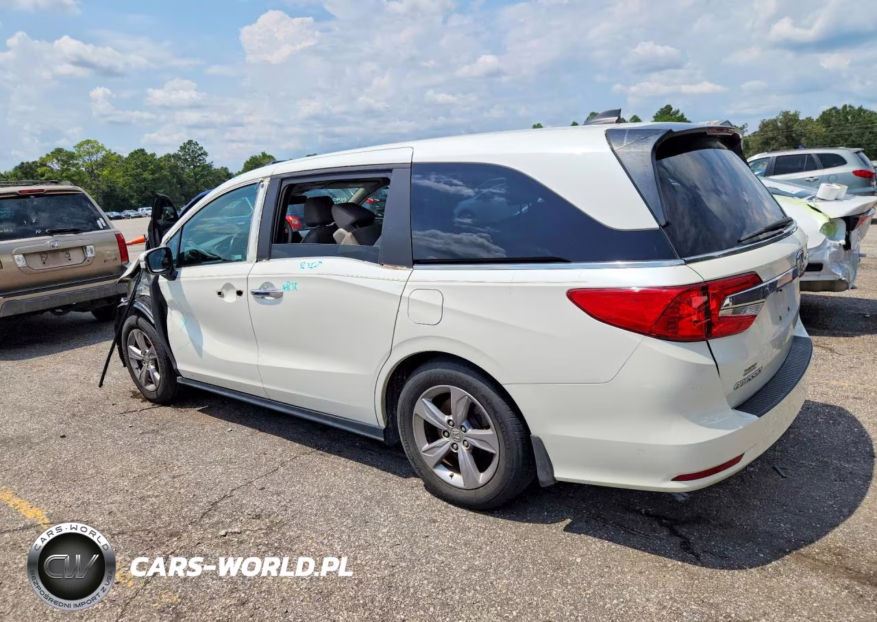 2018 Honda Odyssey Exl VIN:5FNRL6H7XJB104534 - 2