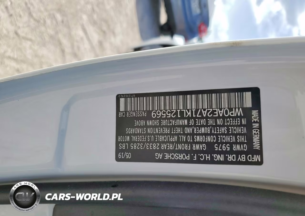 2019 Porsche Panamera 4 E-Hybrid VIN:WP0AE2A71KL125569 - 12