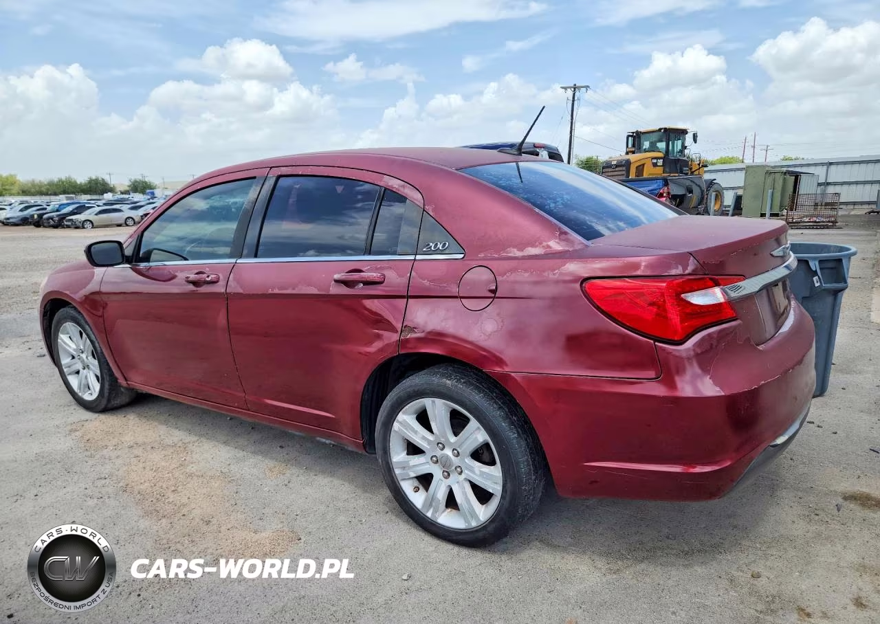 2013 Chrysler 200 Lx VIN:1C3CCBAB8DN669422 - 2