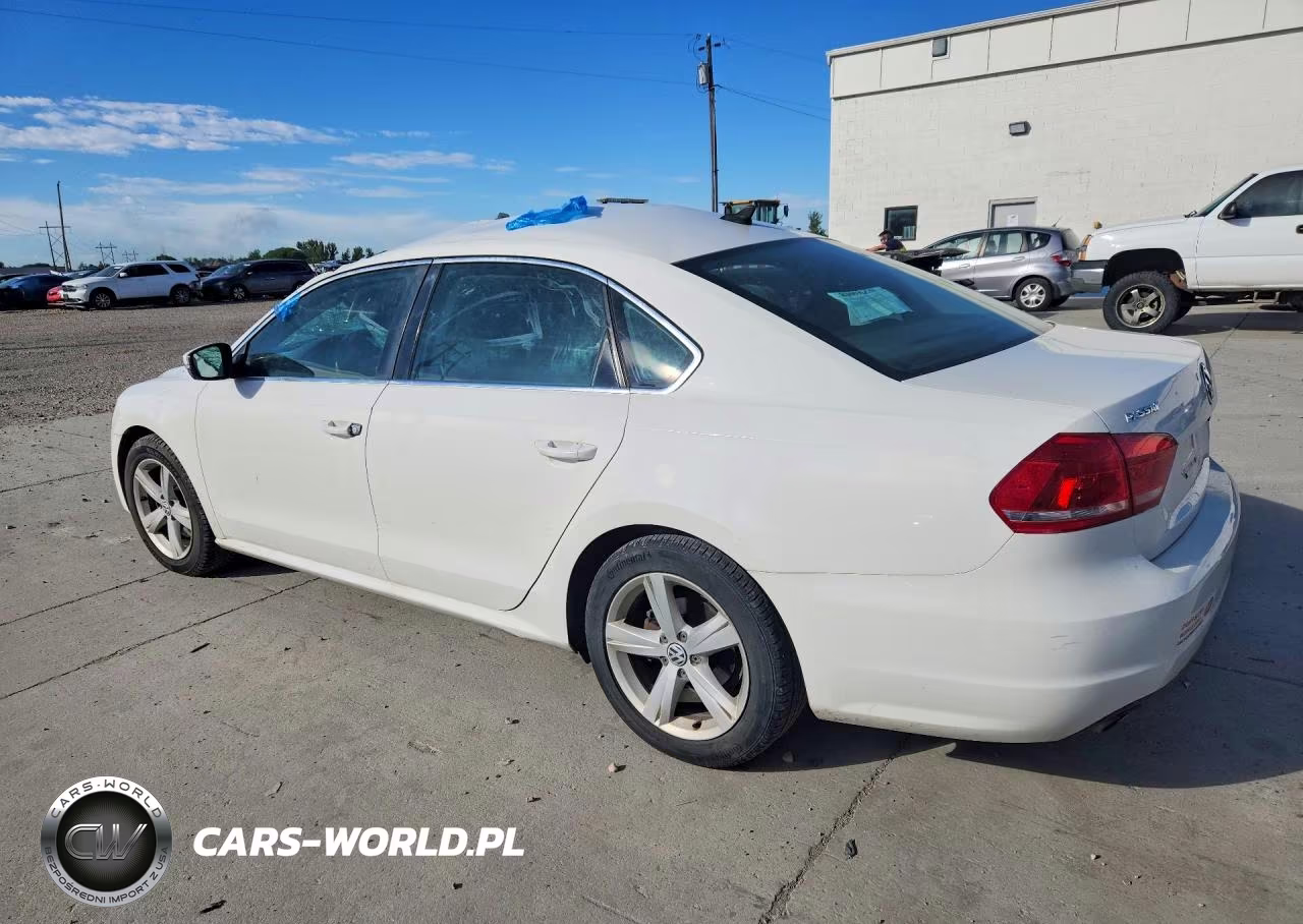 2013 Volkswagen Passat Se VIN:1VWBP7A3XDC069785 - 2