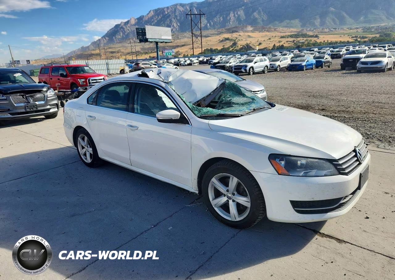 2013 Volkswagen Passat Se VIN:1VWBP7A3XDC069785 - 4