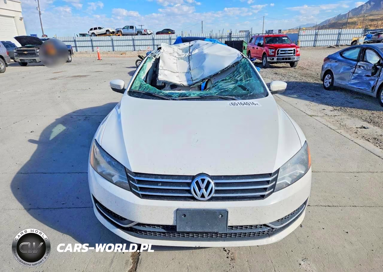2013 Volkswagen Passat Se VIN:1VWBP7A3XDC069785 - 5