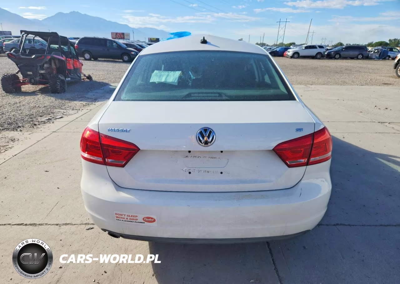 2013 Volkswagen Passat Se VIN:1VWBP7A3XDC069785 - 6