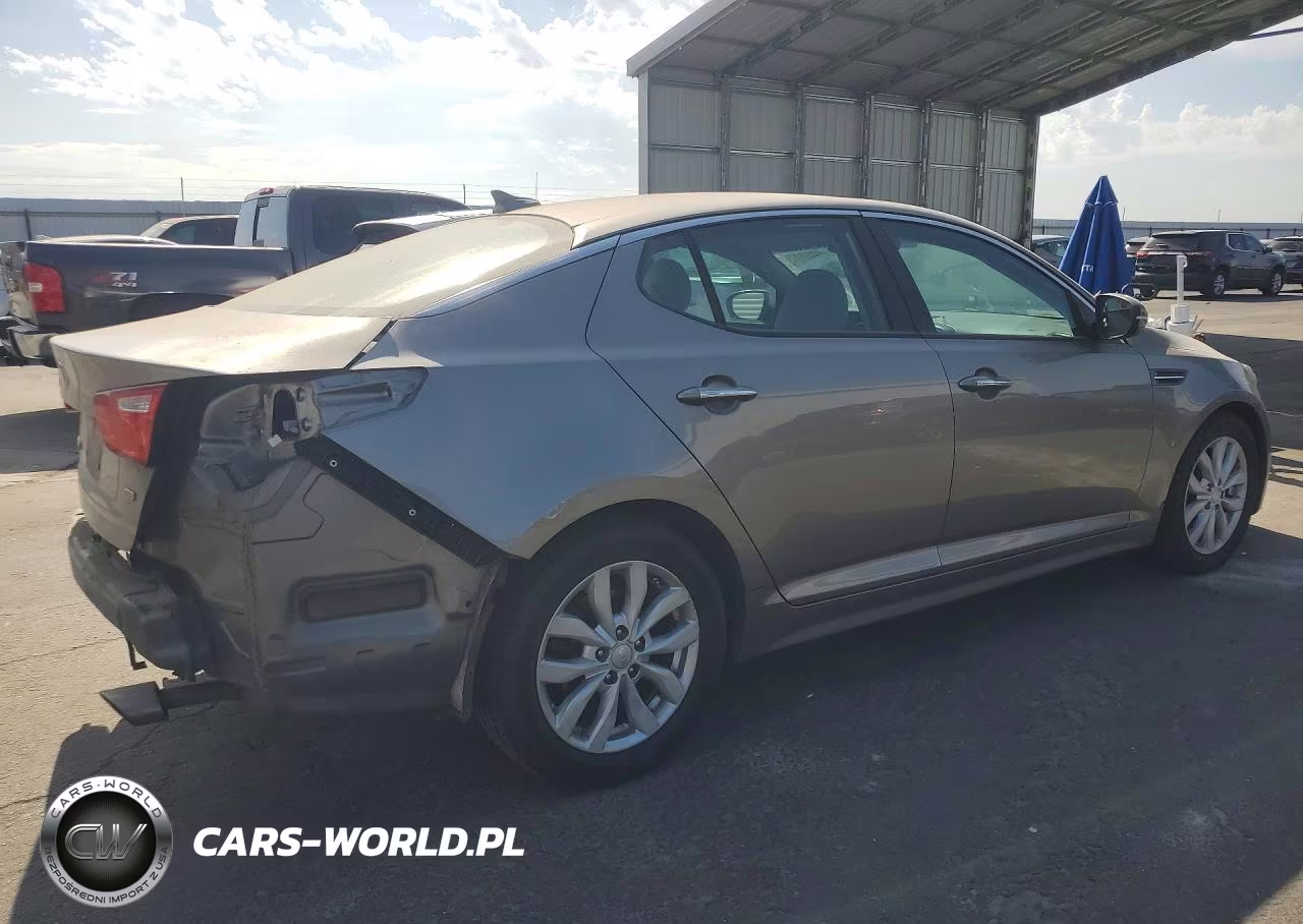 2015 Kia Optima Lx VIN:5XXGM4A72FG451640 - 3