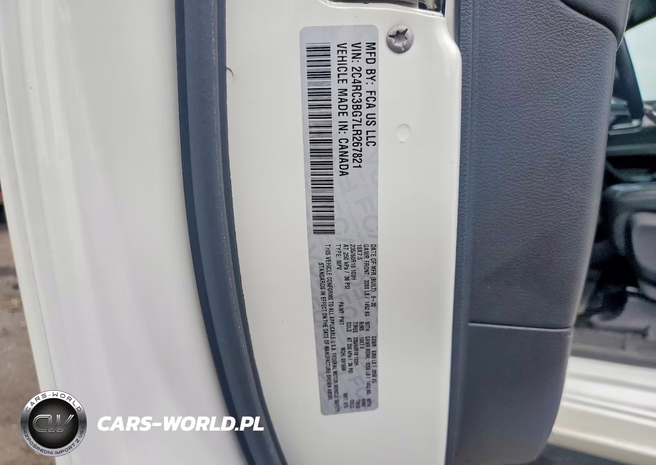 2020 Chrysler Pacifica Touring L VIN:2C4RC3BG7LR267821 - 13