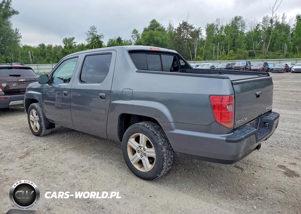 2011 Honda Ridgeline Rtl VIN:5FPYK1F52BB003841 - 2