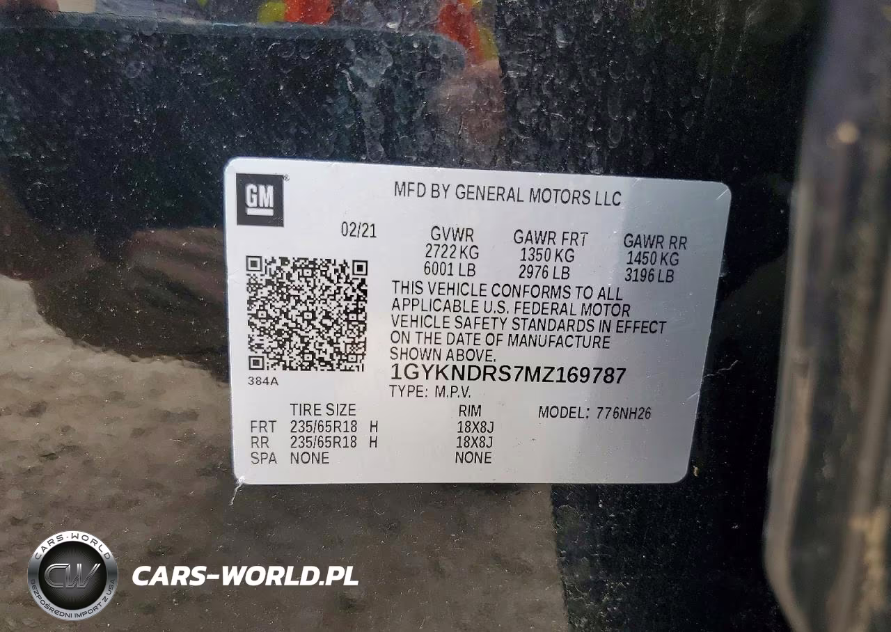 2021 Cadillac Xt5 Premium Luxury VIN:1GYKNDRS7MZ169787 - 13