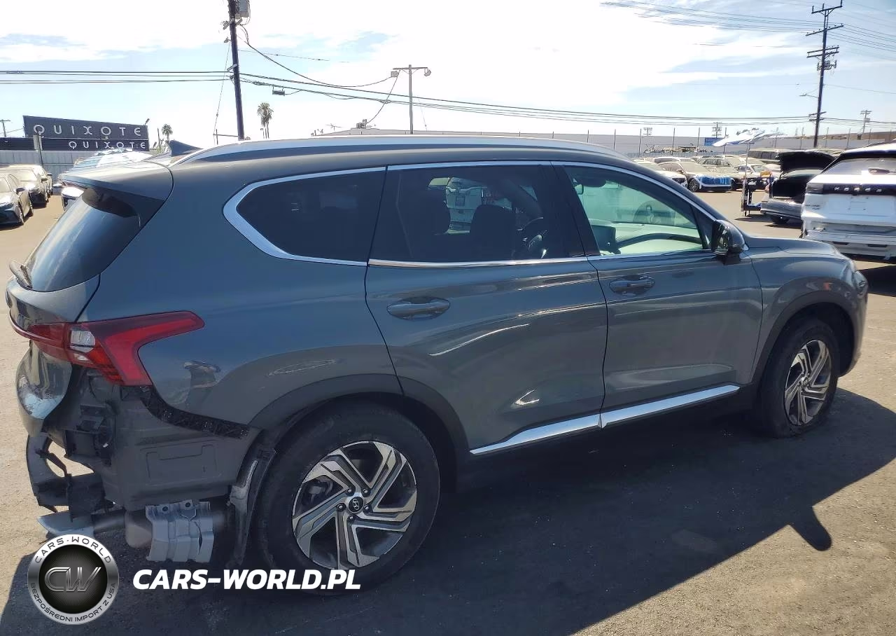 2021 Hyundai Santa Fe Sel VIN:5NMS24AJ9MH326189 - 3