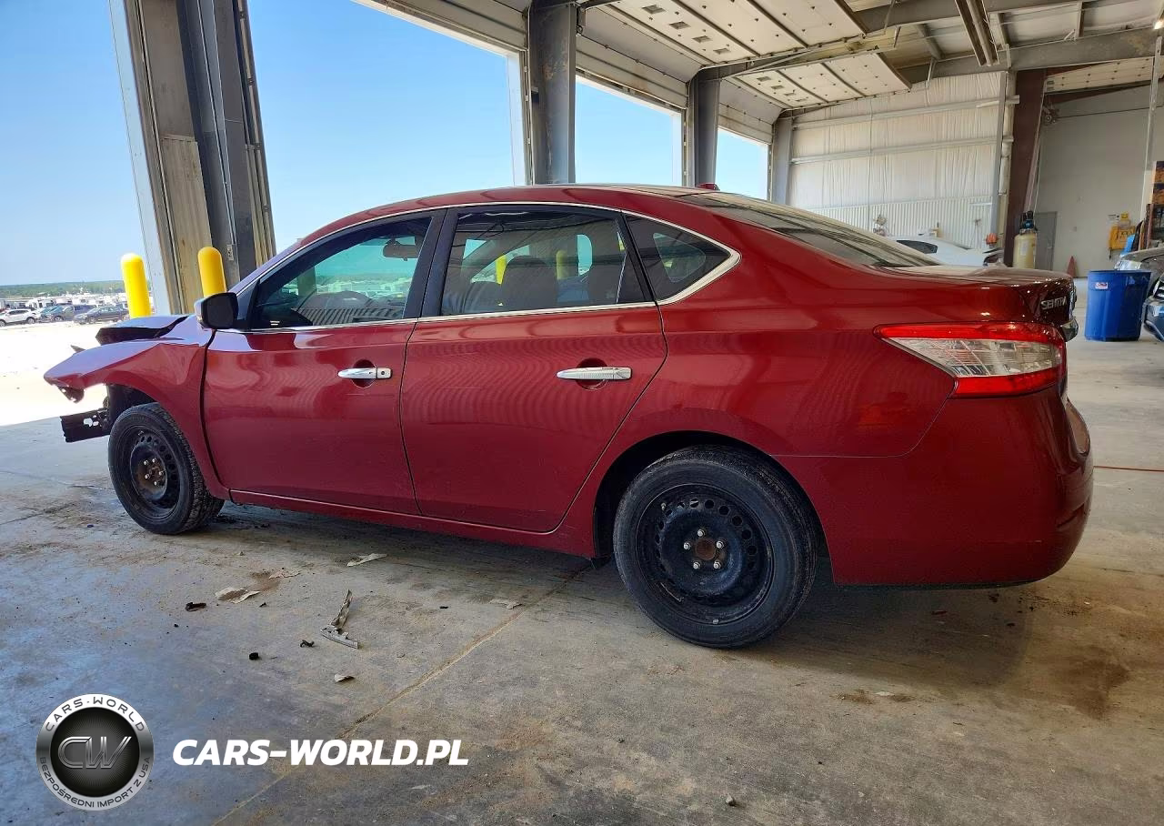 2015 Nissan Sentra Sv VIN:3N1AB7AP3FL656694 - 2