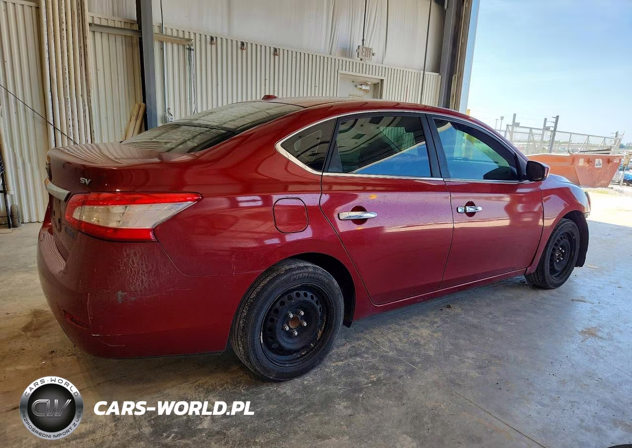 2015 Nissan Sentra Sv VIN:3N1AB7AP3FL656694 - 3