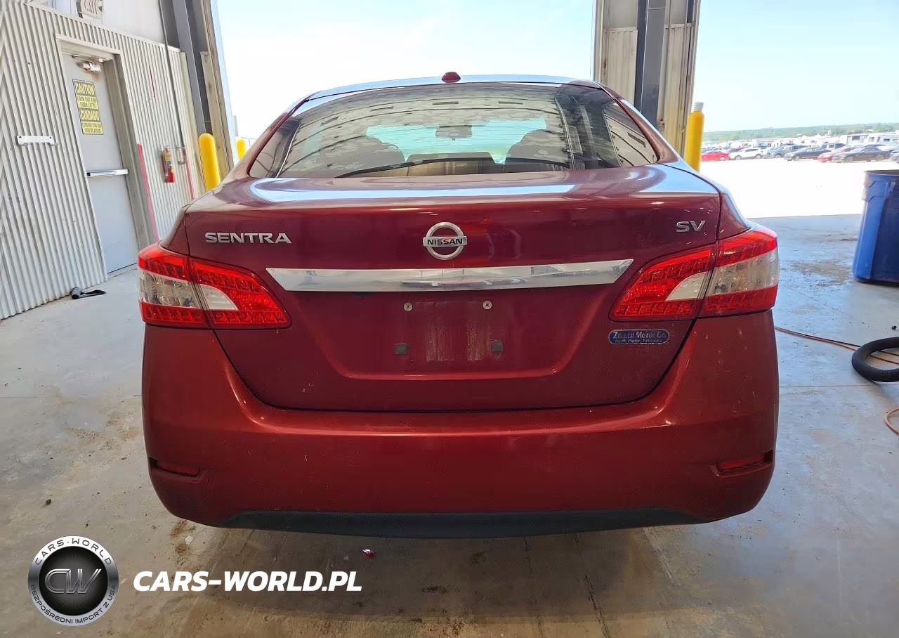 2015 Nissan Sentra Sv VIN:3N1AB7AP3FL656694 - 6