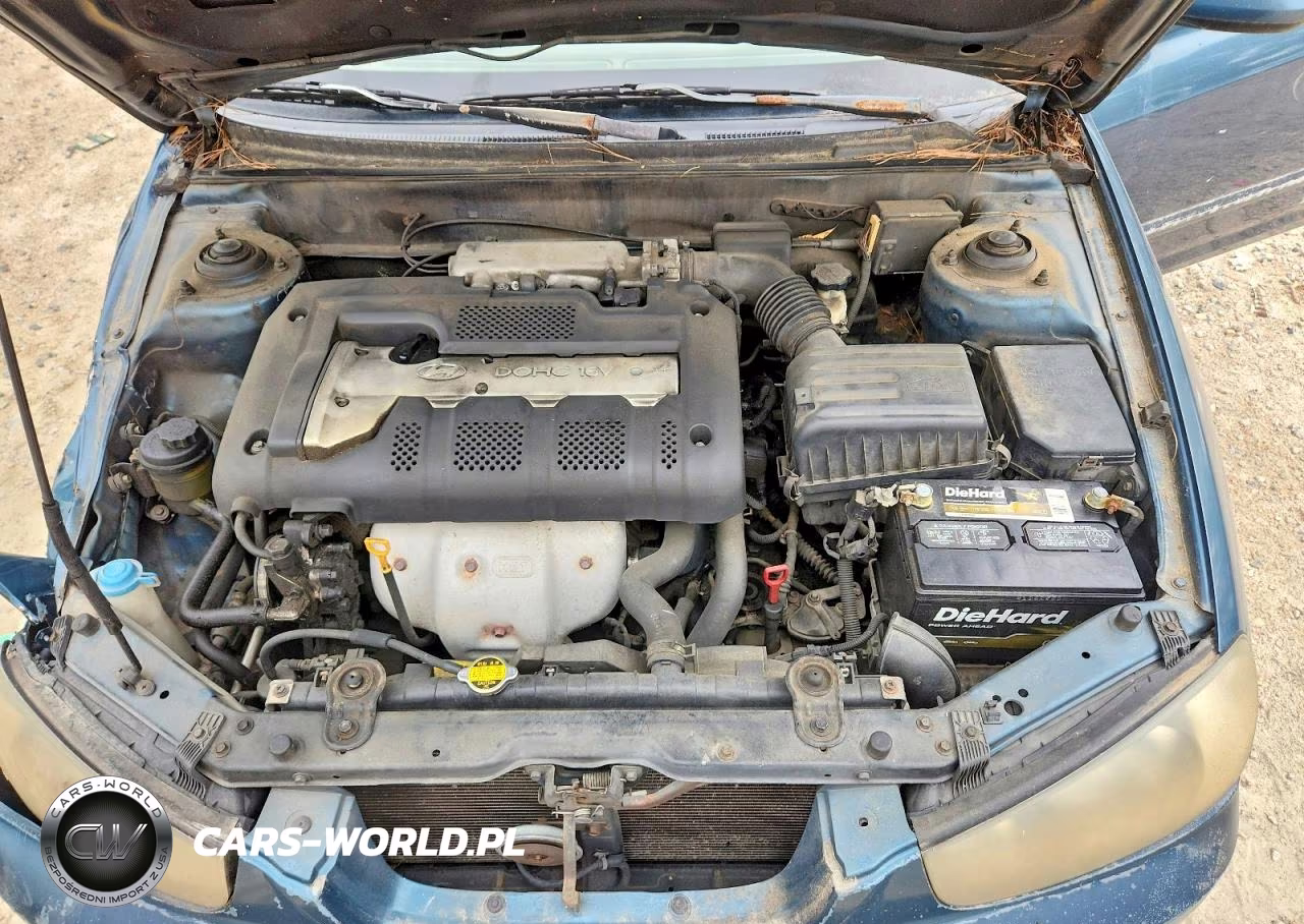 2002 Hyundai Elantra Gls VIN:KMHDN45D12U415812 - 11