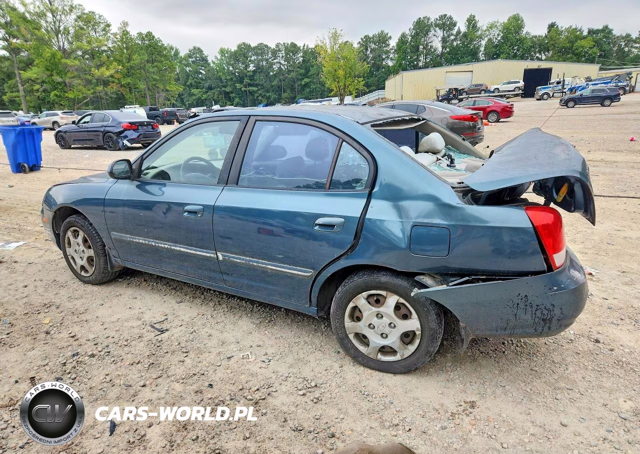 2002 Hyundai Elantra Gls VIN:KMHDN45D12U415812 - 2