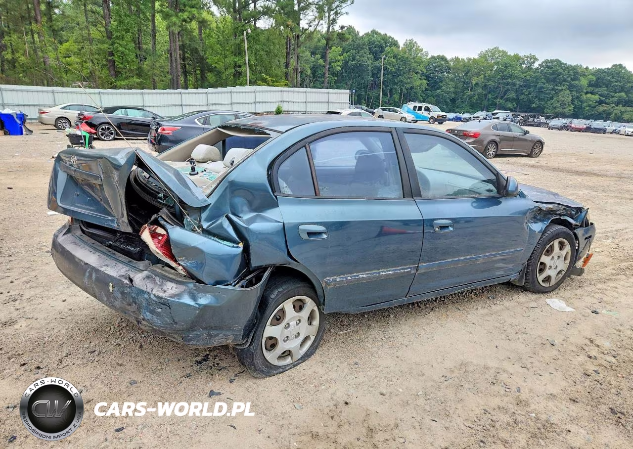 2002 Hyundai Elantra Gls VIN:KMHDN45D12U415812 - 3
