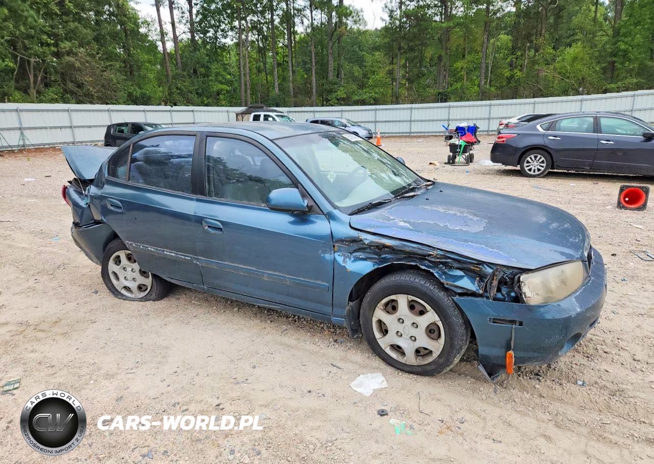 2002 Hyundai Elantra Gls VIN:KMHDN45D12U415812 - 4