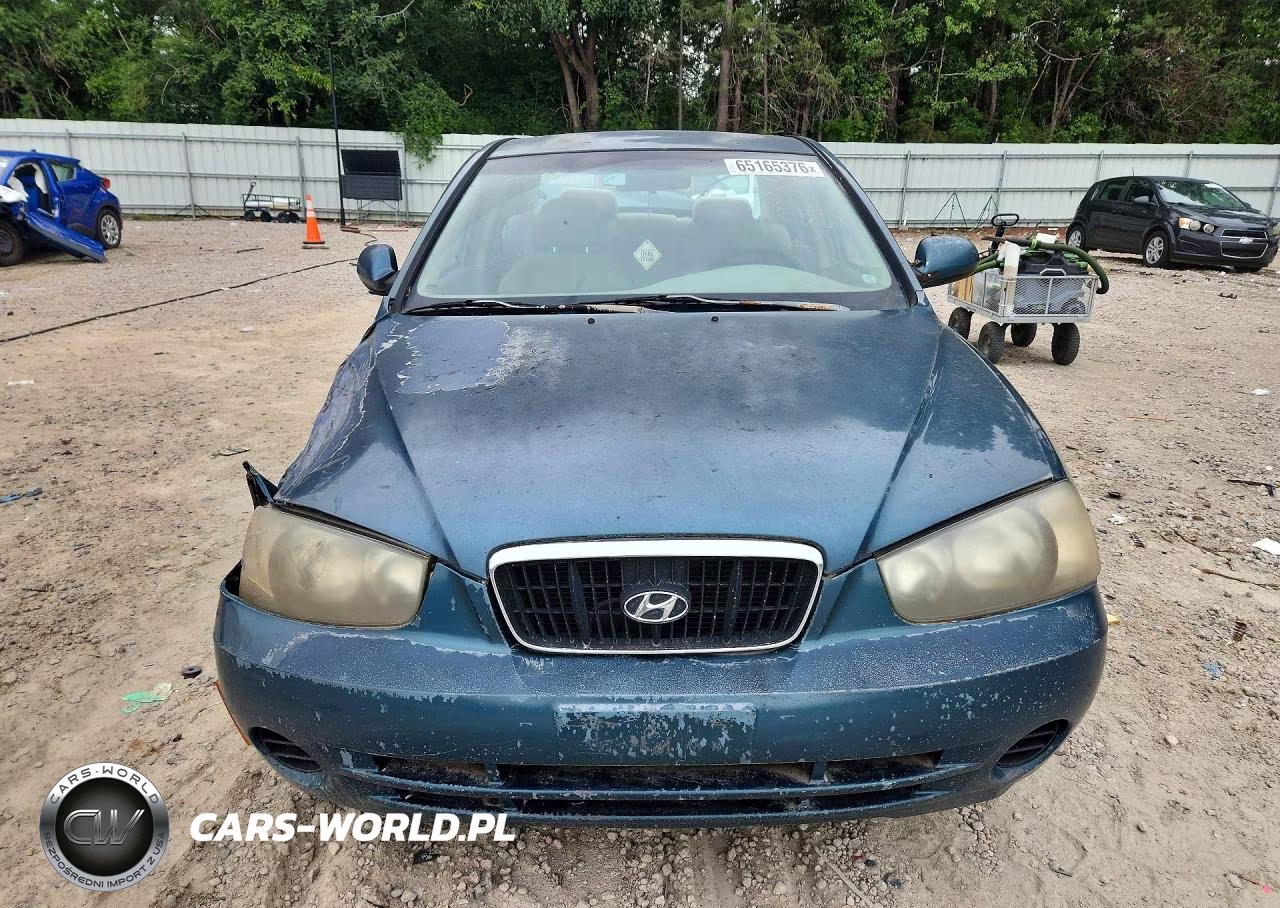 2002 Hyundai Elantra Gls VIN:KMHDN45D12U415812 - 5