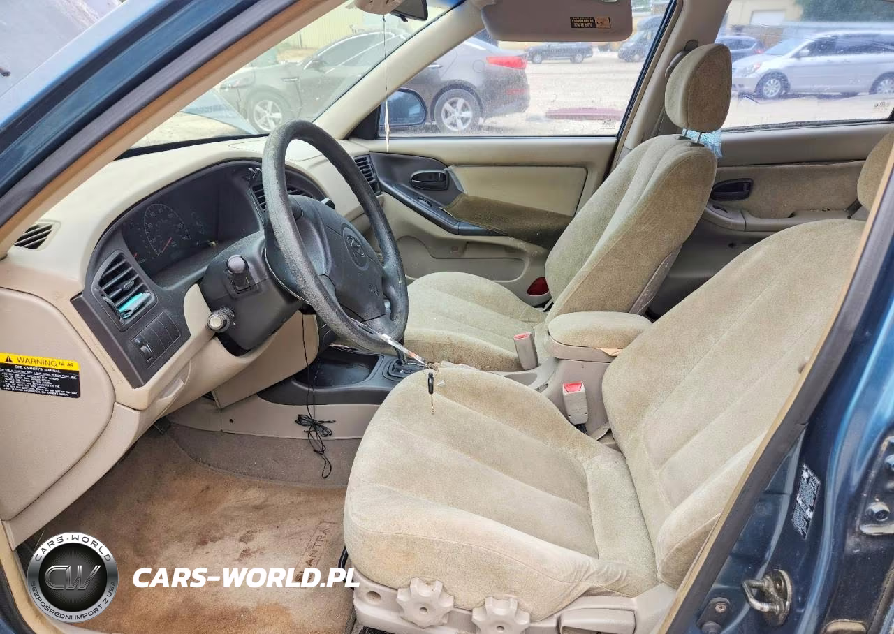 2002 Hyundai Elantra Gls VIN:KMHDN45D12U415812 - 7