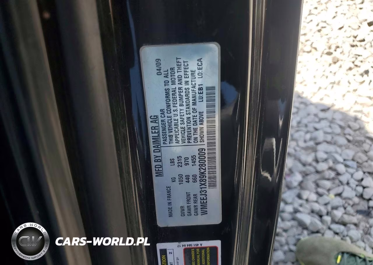 2009 Smart Fortwo Pure VIN:WMEEJ31X89K280009 - 12